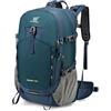 SKYSPER Zaino da Hiking Professionale 30L, Zaino da Trekking Impermeabile con Copri Pioggia Zaino con Ventilazione Posteriore per Escursioni Viaggi Campeggio