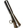 H E Handmade, piccolo cornetto in ottone per giochiere autentico battito tiro caccia cane chiamata caccia tiro corno sport all'aperto caccia