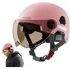 brooksnaji Caschi per adulti per uomini, caschi per adulti, casco da sci con occhiali protettivi, casco da snowboard per sci e snowboard