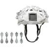 Hrlace Copertura tattica per casco Fast Casco, copertura per softair, copertura per casco militare, copertura veloce per paintball, caccia, tiro senza casco CP neve
