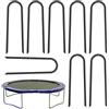 Generic Pali a Forma di U, Pali di Terra del Trampolino - Unghie da Tenda da Campeggio | Insieme di trampolini a Forma di U in Pali di a Terra per di Calcio, Tende da Campeggio, Decorazioni da Giardino