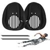 Fruusv Swimming Hand Paddles, Hands Paddle, Swim Trainings Fine Adjustable Straps Speed & Endurance, Training Swim Floats for Open Water Aids, 20 x 10 x 5 cm