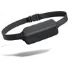Generico Cintura Sportiva Fascia Da Corsa Porta Telefono e Chiavi in Nylon Re sistente a Sudore e Schizzi, Regolabile Unisex