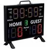 Hyuduo Tabellone Segnapunti Elettronico 11 Cifre con Telecomando e Batteria da 8000mAh per Basket Pallavolo -Pong