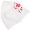 HAPINARY Cuffie Silicone Nuoto Antiscivolo e Flessibile per Uomo Berretto da Nuoto in Silicone Bianco Accessori per Festa Estiva e Piscina