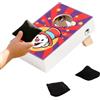 Générique Gioco di Cornhole per adulti,Educativo in legno portatile,Set di gioco Cornovaglia da tavolo per - per ragazzi ragazze giardino prato festa campeggio viaggio interno