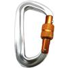 Generic Moschettone da arrampicata | 12KN Auto Lock D Shape Moschettone Clip - ad alta resistenza - per arrampicata garage zaino borsa viaggio campeggio palestra all'aperto bagagli escursionismo