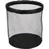 Générique Borsa A Rete Da Calcio - Cesto Di Stoccaggio In Maglia Nylon Nero | Borsa A Sfera Da Lavoro Di Pieghevole 15L | Cesto Da Calcio Da Nuoto Impermeabile Ad Alta Capacità | Top Aperto Di
