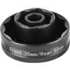 ASODDMVB Attrezzo per la rimozione dei Dadi delle Ruote delle motociclette da 30 mm e 50 mm, Esagonale, Adatto per Ducati 1098, 1198, 1198S, 1200S e 1299 pignone per Bicicletta Cassette e pignoni