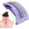 Générique Schiena estensibile | Strumento di massaggio portatile regolabile su 3 livelli - Tavola di stretching della schiena, per collo a spalle , casa, ufficio, sport, seduto sonno yoga