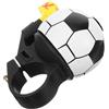 Housoutil Campanello Forte di Bicicletta a Forma da e Calcio per Pallone in Lega di Alluminio Plastico Suono Chiaro Accessorio per Ciclismo All'aperto