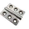 Generic Cerniere in Acciaio Inossidabile 304 di Grado Marino, Cerniere in Acciaio Inossidabile for carichi Pesanti 5 × 65 × 80 mm, Cerniere for recinzioni e armadi, Cerniere industriali di precisione