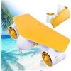 Generic Scooter subacqueo portatile per immersioni subacquee, attrezzatura subacquea per sport acquatici, profondità massima 50 m, 0,8-1,5 m/s, compatibile con fotocamera sportiva