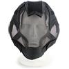 SUNRIS Militare Airsoft Paintball Maschere Tactical Steel Mesh Full Face Mask for Army Paintball all' Aperto Accessori, BK