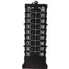 Mtlavishness Segnapunti da Golf Tipo a Striscia in plastica ABS 18 Buche Tabellone segnapunti contatore Colpi di Golf Intuitivo e Preciso per Competizione Design Portatile con