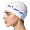 fewnovaha Cuffia da Nuoto in Silicone,Copricapo impermeabile ad alta elasticità antiscivolo | Cappello Da Piscina,Per Piscina, Attività Acquatiche, Bagno, Spiaggia, Allenamento, Mantenere I Capelli