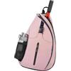 Limtula Custodia leggera e portatile per volano, con cinghia ergonomica e scomparto imbottito, per trasportare racchette da badminton