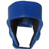 MUXZSIZ Robusto casco da kickboxing regolabile traspirante leggero per bambini ragazzi adulti boxe resistente all'usura MMA copertura completa karate sparring, Blu, Adulti