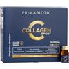 Primabiotic Collagen Sport 12000 mg | Collagene da Bere | 30 Flaconcini | Integratore Liquido con Acido Ortosilicico | Per Persone Attive e Sportivi | Gusto Ananas | Alto Contenuto di Proteine