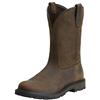 ARIAT Work Boot, Groundbreaker-Stivali da Lavoro con Punta Arrotondata, da Uomo, Polpaccio Largo, Marrone, 44.5 EU