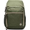 Sagaform Zaino alla Moda, Borsa per passaporto Unisex-Adulto, Zainetto, Borse a Zainetto, Verde, 45cm