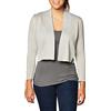 Calvin Klein - Coprispalle da Donna in Lurex con Maniche a ¾ - Argento - S