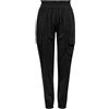 ONLY Onlaris Life HW Pb Cargo Pant CC Wvn Pantaloni, Nero, (M) W x 32L Donna