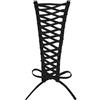 AHANDMAKER Corsetto di ricambio per abito da sposa da donna, con cerniera, regolabile, 48 cm, per abito da sposa, corsetto, con lacci, per abiti da ballo, Nero , M