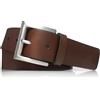 almela | Cintura uomo e donna | Vera Pelle | Larghezza 3,5 cm | 35 mm | Cuoio | Unisex | Cinturino - Cinghia | leather belt, Marrone - 35mm, 110