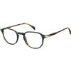 David Beckham Montatura DB 1140 RFD GREEN STRIPPED BROWN 47/22/145 Uomo