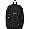 Seven Zaino Doppio Scomparto Imovepack, Nero, Con Tasca Porta Borraccia, Scuola e Viaggio, Medie e Superiori, Bambini e Ragazzi