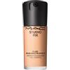 MAC Studio Fix Fluid Spf 15 - Fondotina Soft-matte, Effetto Seconda Pelle, Coprenza Naturale Fino A 24 Ore 30 ML