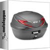 MOTOTOPGUN givi bauletto b360n2 monolock nero 39 lt + attacco compatibile con honda sh 125-150 i abs 2012 2013 2014 2015 2016 b360n2 + sr1155