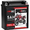 LANGZEIT Batterien LANGZEIT YB5L-B batteria moto 12V 5Ah 50512 CB5L-B 12N5.5-3B senza manutenzione 4Ah