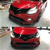 CWMMS Auto Paraurti Spoiler Frontali per Renault Clio 4 2011-2019, Protezione per Paraurti Anteriore per Auto Labbro per Spoiler per Auto Spoiler per Labbro Anteriore