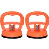 Hitopin 2 Pezzi Estrattore per Ammaccature Auto, Kit Rimozione Ammaccature Auto, Strumenti per la Riparazione di ammaccature, Tirabolli per Carrozzeria, per la rimozione di ammaccature(Arancione)