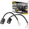 Area1 2x Cavi Adattatori / Connettori Frecce LED Versione 2 - Compatibili con Versys, Ninja, Z125, Z400, Z500, Z650, Z800, Z1000, ER-6N, ER-6F, ER-5, ZX-4RR, ZX-6R, ZX-7RR, ZX-9R, ZX-10R, ZX-12R, KLX, KX