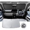 LUWU [Aggiornato] Parasole Auto Compatibile con Citroen C3 Aircross 2017-2024 Parasole Parabrezza Interno Pieghevole Protezione UV e Calore Accessori C3