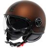 Generico Casco Momo Evo Mono Matt Espresso Black Espresso Nero Opaco Doppia VIsiera (M)