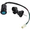 GOOFIT Blocchetto Interruttore Di Avviamento Con Chiave A 4 Fili Sostituzione Per Motociclette Moto Da Atv Dirt Bike