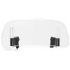 ARUPMN DEFLETTORI ARIA CUPOLINO VISIERA Per Benelli TRK502X TRK251X TRK702X TRK 251 702 800 502 X Parabrezza sportivo universale per moto Visiera deflettore(A Large Transparent)