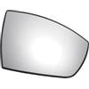 MIRROVIA Vetro Specchio Retrovisore Laterale Destro di Ricambio con Piastra di Supporto Asferico Riscaldato Vetro Bianco per Ford Grand C-Max 2010-2019. Sostituzione Auto