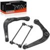 Frankberg 4 bracci di controllo + 1 bielletta stabilizzatrice 3520G8 | asse anteriore; Compatibile con: 206 Van, 206 CC 2D, 206 SW 2E/K, 206+ 2L 2M, 206 Hatchback 2A/C