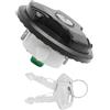 HRQCTIM Per Fiat 500 500C Per Panda Punto 2993927 1740017 Tappo Serbatoio Carburante Con Serratura E 2 Chiavi Benzina Tappi Benzina Auto