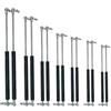 CENAP Pistone Molla Gas Per camper letto auto roulotte porta 2 pezzi 30/35/40/45/50/55/60 cm barre puntoni a gas supporti di sollevamento molla a gas 1200N Molle A Gas Pistoni(450mm)