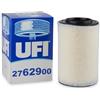 UFI Filters, Filtro Aria 27.629.00, Filtro Aria per Ricambio, Adatto a Auto, Applicabile su Diversi Modelli Alfa Romeo Giulietta da 1.4 e 2.0