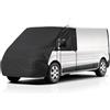 tivekeo Copertura Avvolgente per Parabrezza Anteriore Sostituzione per Renault traffic 2014-2025, Protezione Solare di Lusso Copertina per Disco Anteriore dell'occlusione Completa 420D (for Traffic-Nero)