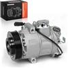 Frankberg Compressore dell'aria condizionata con frizione 6Q0820803D | Compatibile con: Polo 9A 9N, Golf IV Variante 1J5, Polo 6C1 6R1, R.o.o.m.s.t.e.r 5J7, Ibiza IV ST 6J8 6P8