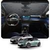 BSTW [2026 Aggiornamento] BSTW Compatibile con Lancia Ypsilon 2024 2025 2026 Parasole Parabrezza, Parasole Pieghevole Automatico Design con Coulisse Isolamento Termico e Protezione UV Ypsilon Accessori