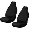 TSHAOUN 2 Pezzi Nylon Impermeabile Coprisedile Universale Frontali Per Auto, Anteriori Auto Resistente Per Guidatore e Passeggero, Facile Da Pulire Copertura Sedili Per Fitness, Cane